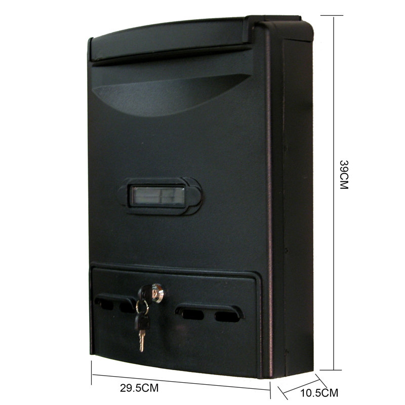 Fine Art Lighting Vault Locking Wall Mounted Mailbox & Reviews Wayfair